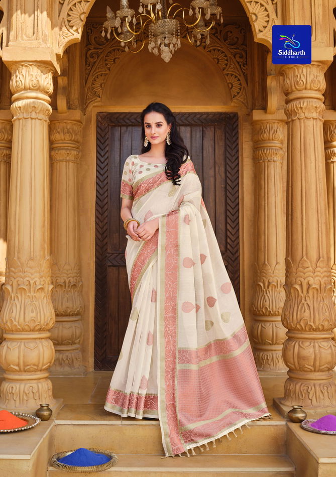 Marina Silk By Siddharth 5001-5006 Party Wear Sarees Catalog